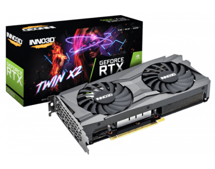 ‎INNO3D RTX 3060 12GB DDR6 GRAPHIC CARD DUAL TWIN