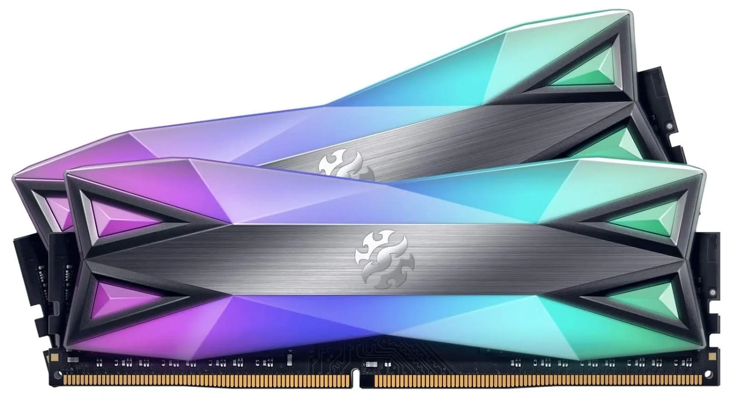 adata-ram-spectrix-d60g.jpg ADATA DESKTOP RAM 16GB DDR4 3200 MHZ 8GBX2 (SPECTRIX D60G RGB) - Image 1